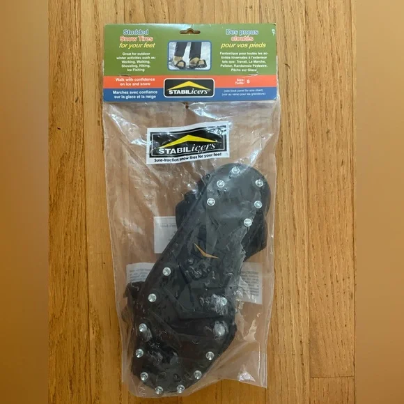 STABILicers Studded Snow Footwear Unisex Size Small (6.5-7.5 Men 8.5-10 Women) - Picture 5 of 5